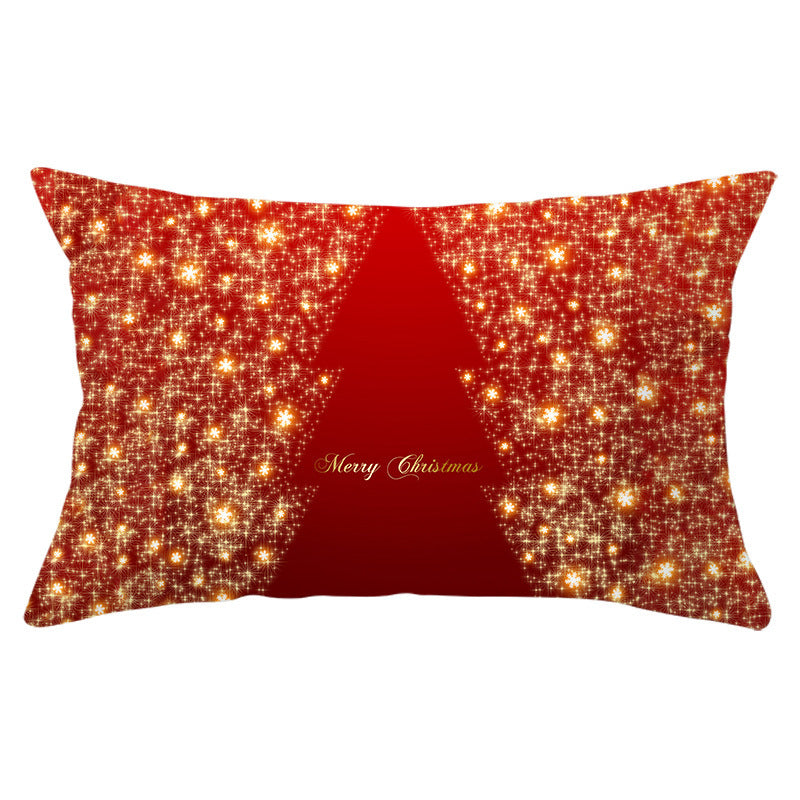 KTX-422163 Peach Skin Velvet Pillowcase, Digital Print, 30cm x 50cm, Single-Sided Design