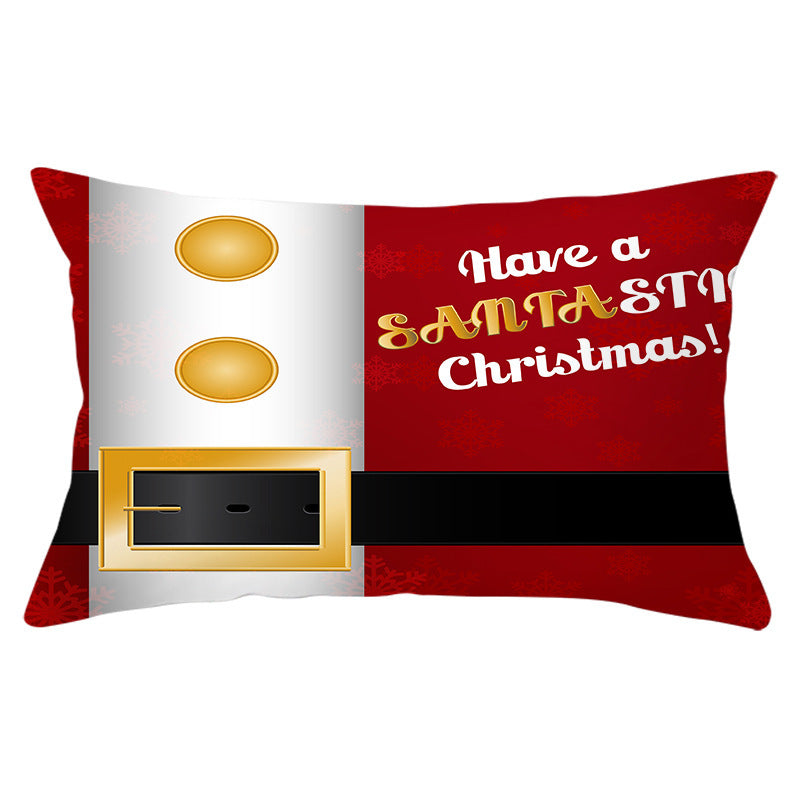 KTX-422163 Peach Skin Velvet Pillowcase, Digital Print, 30cm x 50cm, Single-Sided Design