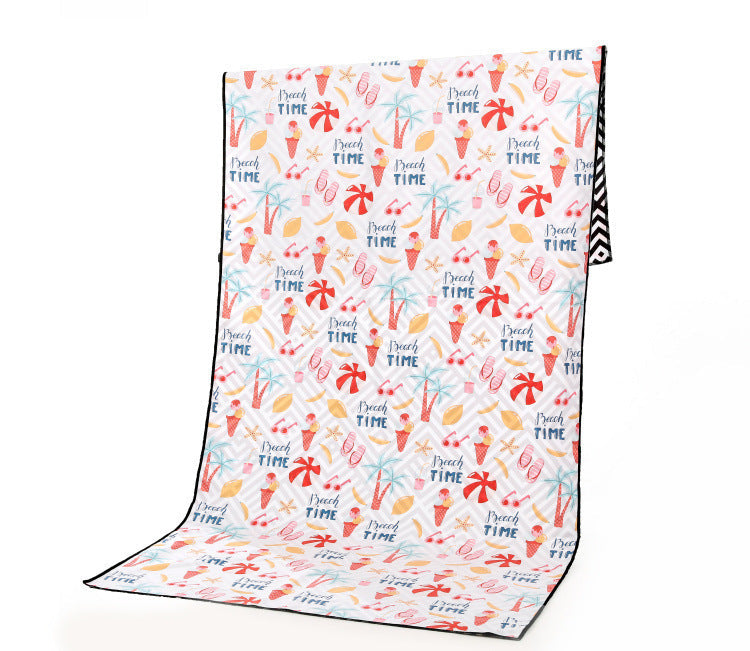 KTX-425363 Superfine Fiber Travel Outdoor Sports Beach Towel - Lightweight 175x75cm, 280g