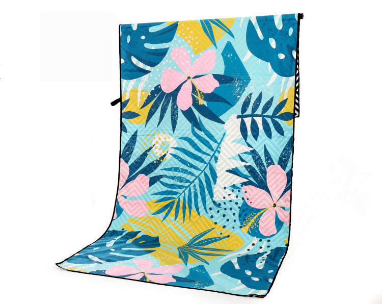 KTX-425363 Superfine Fiber Travel Outdoor Sports Beach Towel - Lightweight 175x75cm, 280g