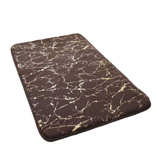 KTX-426835 Plush Rabbit Fur Carpet with Marble Texture - Hand Washable, Multiple Sizes and Colors Available