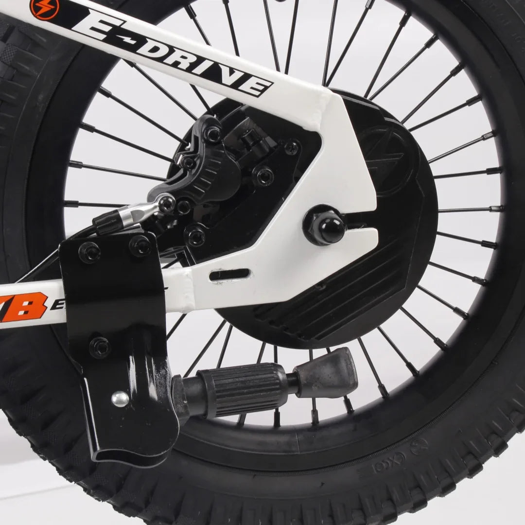 KTX-427347 16 Inch Kids Electric Balance Bike with Disc Brake and Steel Frame, Lightweight & Durable Design