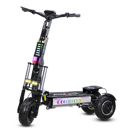 KTX-428435 13 Inch Off-Road Three-Wheel Electric Scooter with 60-80km Range and 70-80km/h Max Speed