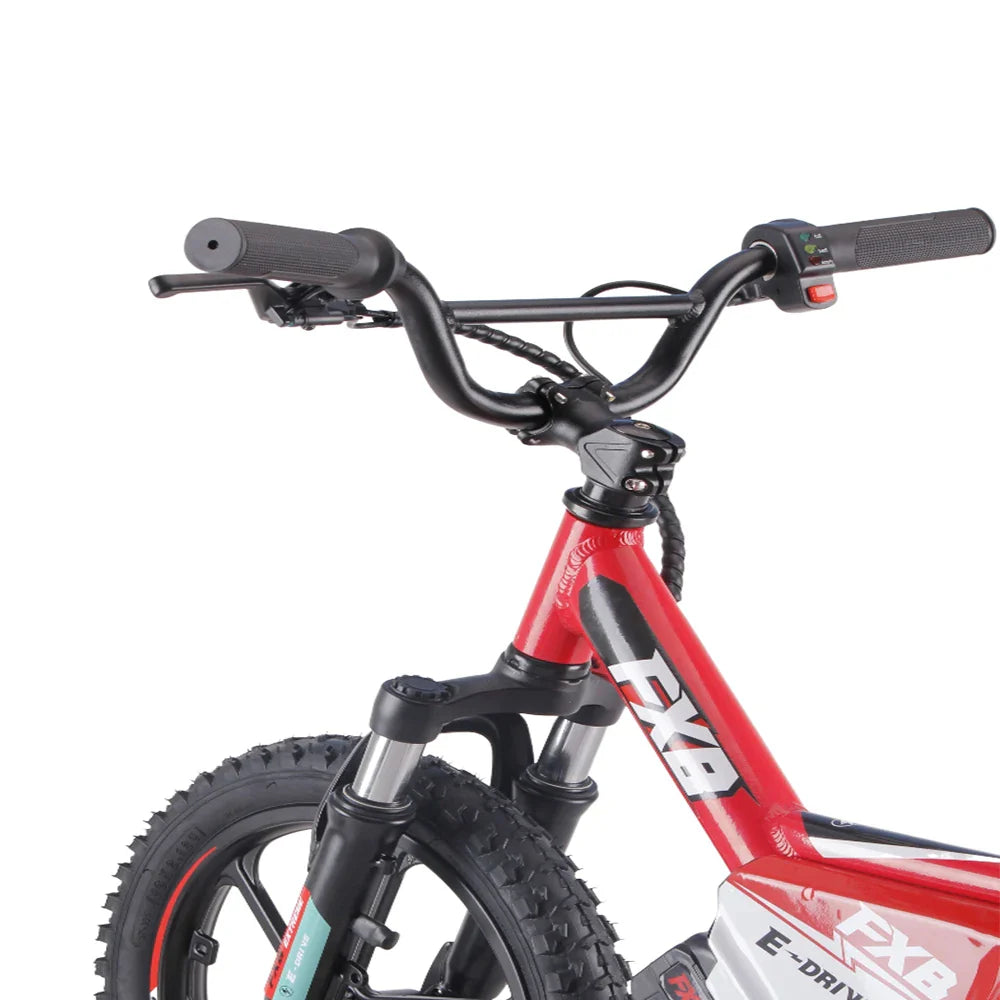 KTX-428499 16 Inch Aluminum Alloy Electric Balance Bike for Kids, 36V 350W Motor, 2 Speed, Disc Brake System