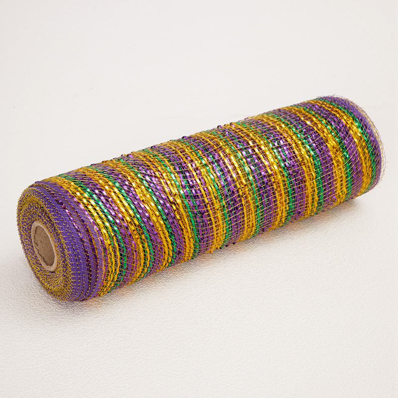 KTX-429011 10 Inch x 10 Yard Polypropylene Mesh Roll for Crafts and Decorations