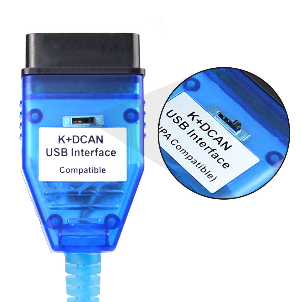 KTX-429139 BMW Car Diagnostic Cable with IN-PA K + DCAN - Error Reading, Adaptations, and Coding Capabilities