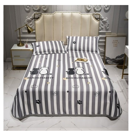 KTX-431379 Cooling Ice Silk Mat with Pillowcase Options - Various Colors and Sizes Available