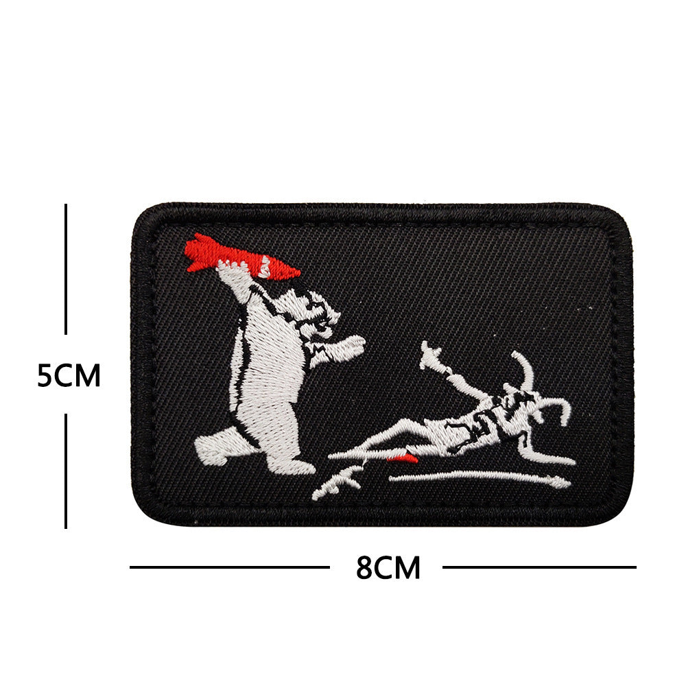 KTX-435667 Pirate Style Velcro Patch Armband for Outdoor Sports - Multiple Designs Available