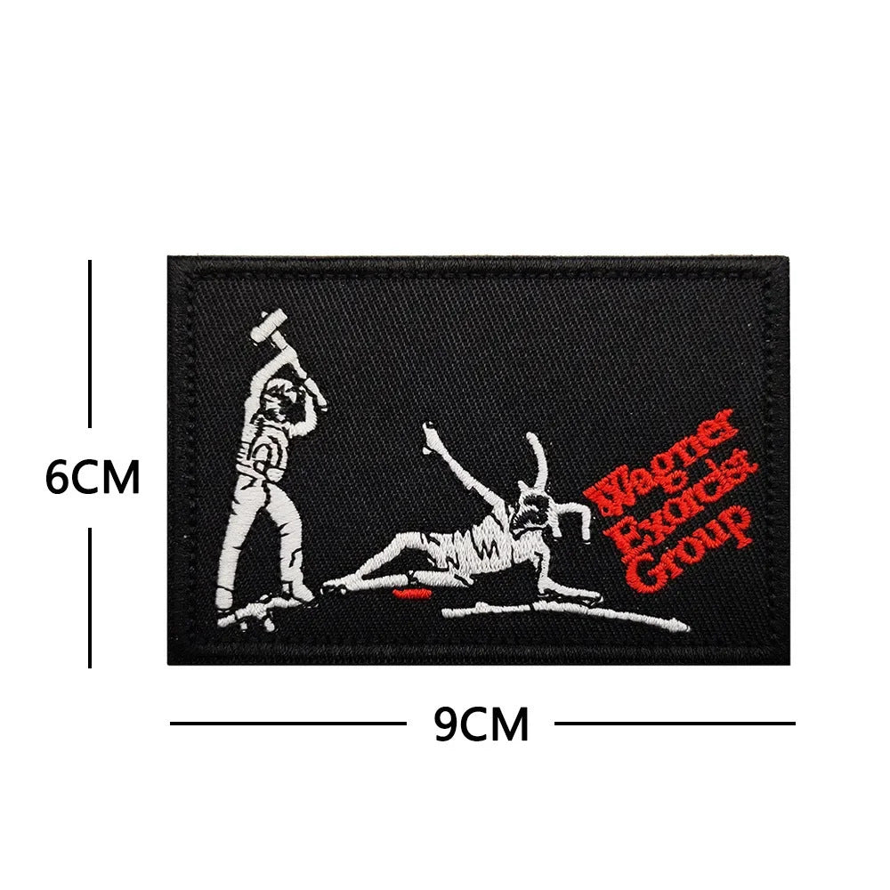 KTX-435667 Pirate Style Velcro Patch Armband for Outdoor Sports - Multiple Designs Available