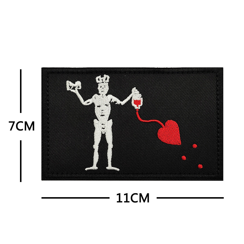 KTX-435667 Pirate Style Velcro Patch Armband for Outdoor Sports - Multiple Designs Available