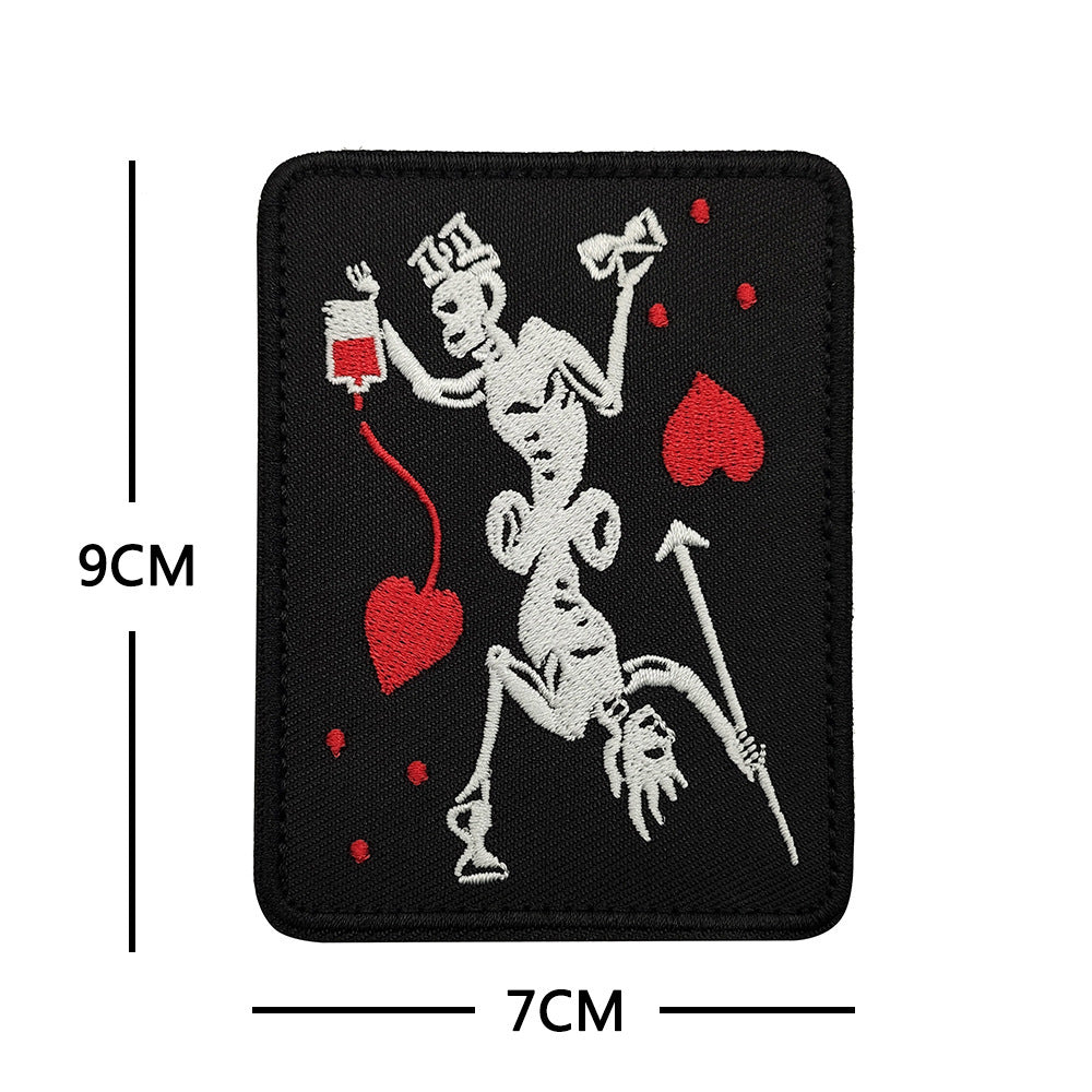 KTX-435667 Pirate Style Velcro Patch Armband for Outdoor Sports - Multiple Designs Available