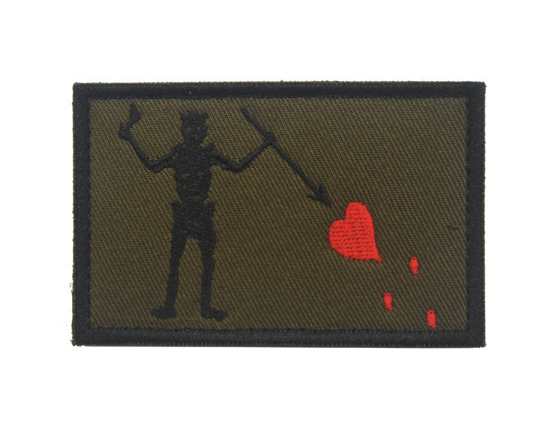 KTX-435667 Pirate Style Velcro Patch Armband for Outdoor Sports - Multiple Designs Available