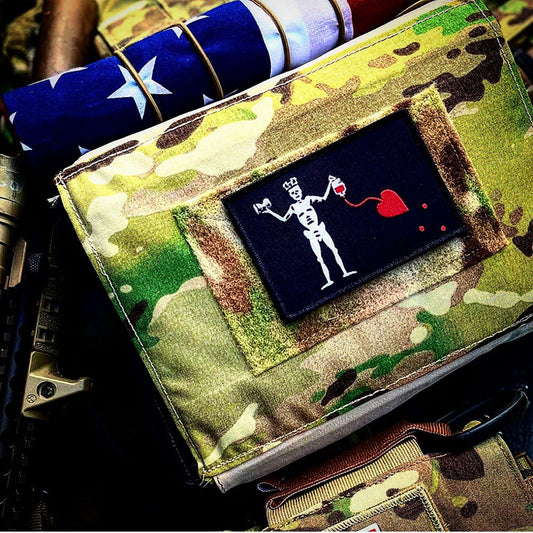 KTX-435667 Pirate Style Velcro Patch Armband for Outdoor Sports - Multiple Designs Available