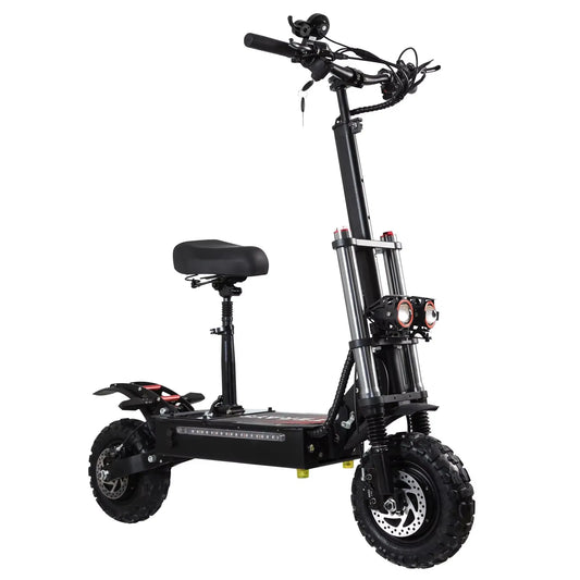 KTX-435859 High-Performance Foldable 60V Off-Road Electric Scooter with 11" Tires, 80-85KM/H Speed, 90-100KM Range