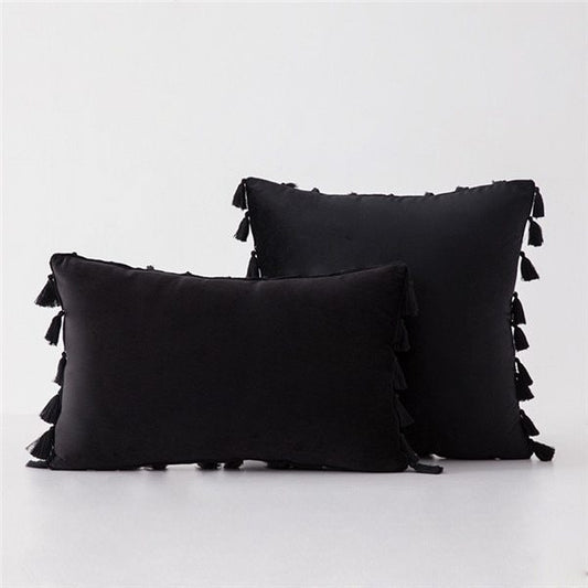 KTX-435987 Plush Velvet Sofa Pillowcase for Cozy Home Decor
