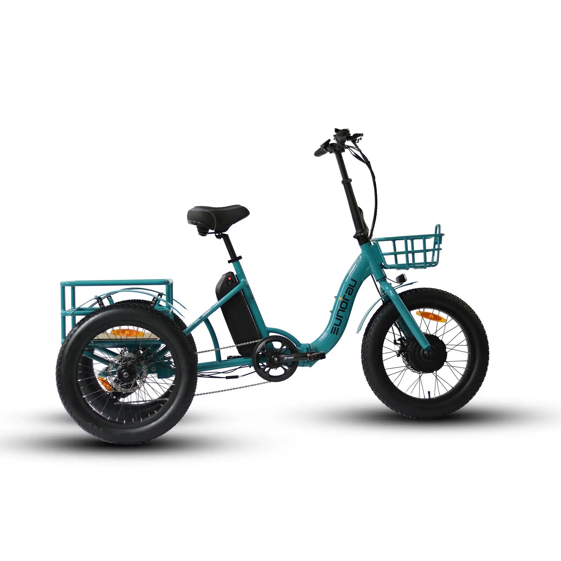 KTX-436307 Electric Tricycle with 48V 500W Motor and 7-Speed Gear System, 20-Inch Wheels, Disc Brakes