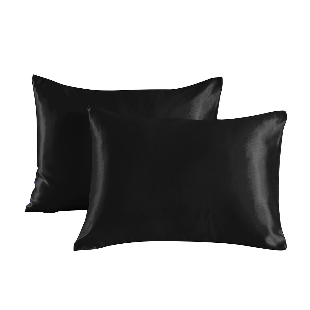 KTX-436819 Set of 2 Soft Pillowcases with Envelope Closure for Hair and Skin Protection