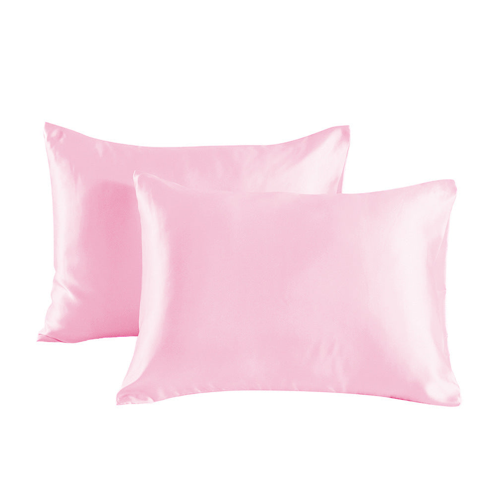 KTX-436819 Set of 2 Soft Pillowcases with Envelope Closure for Hair and Skin Protection