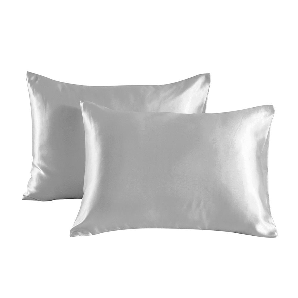 KTX-436819 Set of 2 Soft Pillowcases with Envelope Closure for Hair and Skin Protection