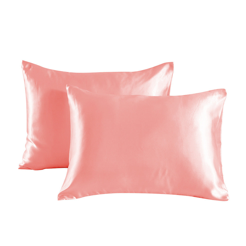 KTX-436819 Set of 2 Soft Pillowcases with Envelope Closure for Hair and Skin Protection