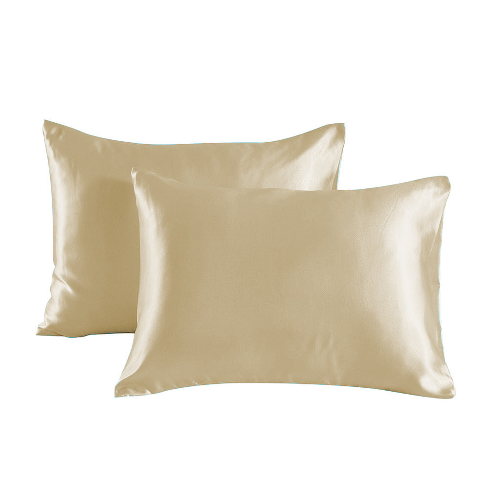 KTX-436819 Set of 2 Soft Pillowcases with Envelope Closure for Hair and Skin Protection