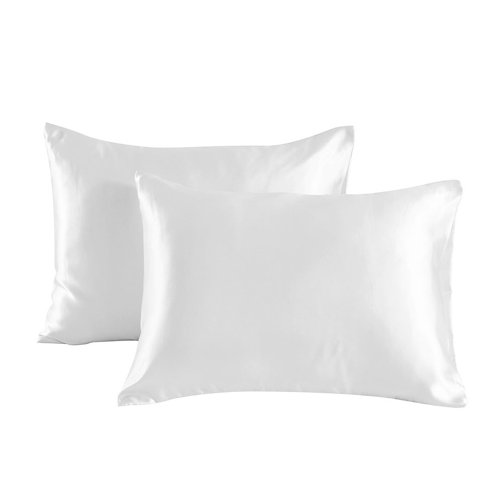 KTX-436819 Set of 2 Soft Pillowcases with Envelope Closure for Hair and Skin Protection