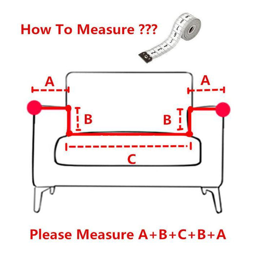 KTX-436947 Sofa Slipcover in Blended Fabric for European and American Models, Available in Multiple Sizes