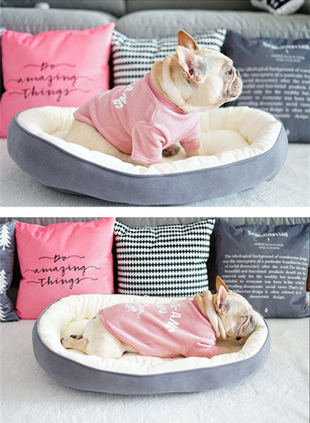 KTX-441875 Double-Sided Dog Kennel Mat Available in Multiple Sizes and Soft Cotton Material