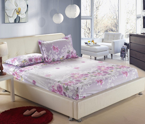 KTX-442067 Detachable Mattress Cover with Fitted Sheet and Pillow Cases - Two Sizes Available