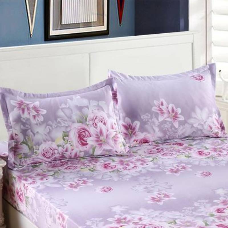 KTX-442067 Detachable Mattress Cover with Fitted Sheet and Pillow Cases - Two Sizes Available