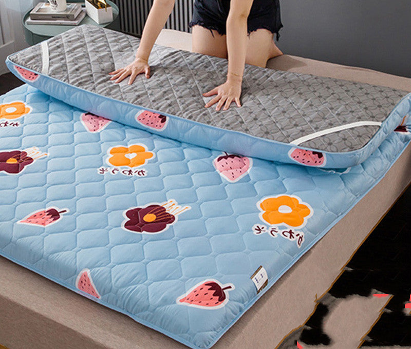 KTX-443219 Thick Cotton Upholstered Mattress with Polyester Fiber Filling and Foldable Design