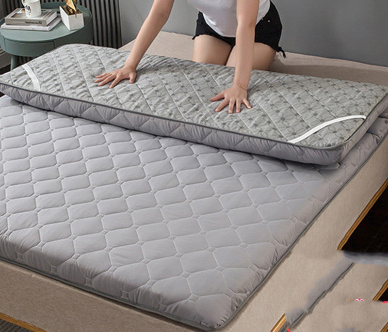 KTX-443219 Thick Cotton Upholstered Mattress with Polyester Fiber Filling and Foldable Design