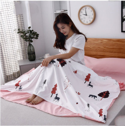 KTX-444051 Portable Polyester Envelope Sleeping Bag - Multiple Designs for Adults