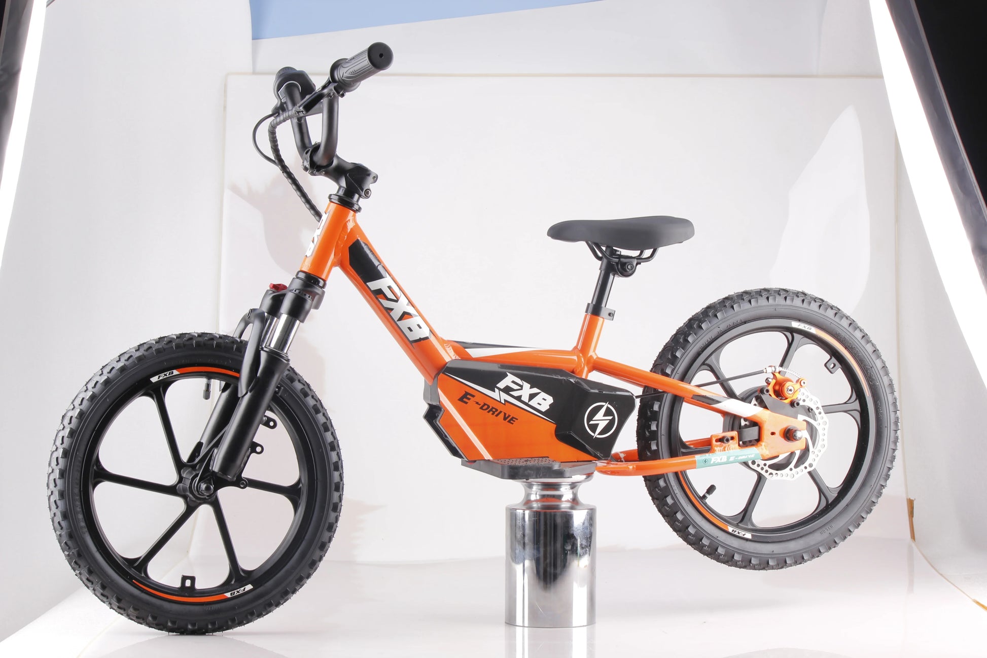 KTX-444307 16-Inch Electric Balance Bike for Kids, Aluminum Alloy Frame, 2-Speed, Disc Brake, 350W Motor