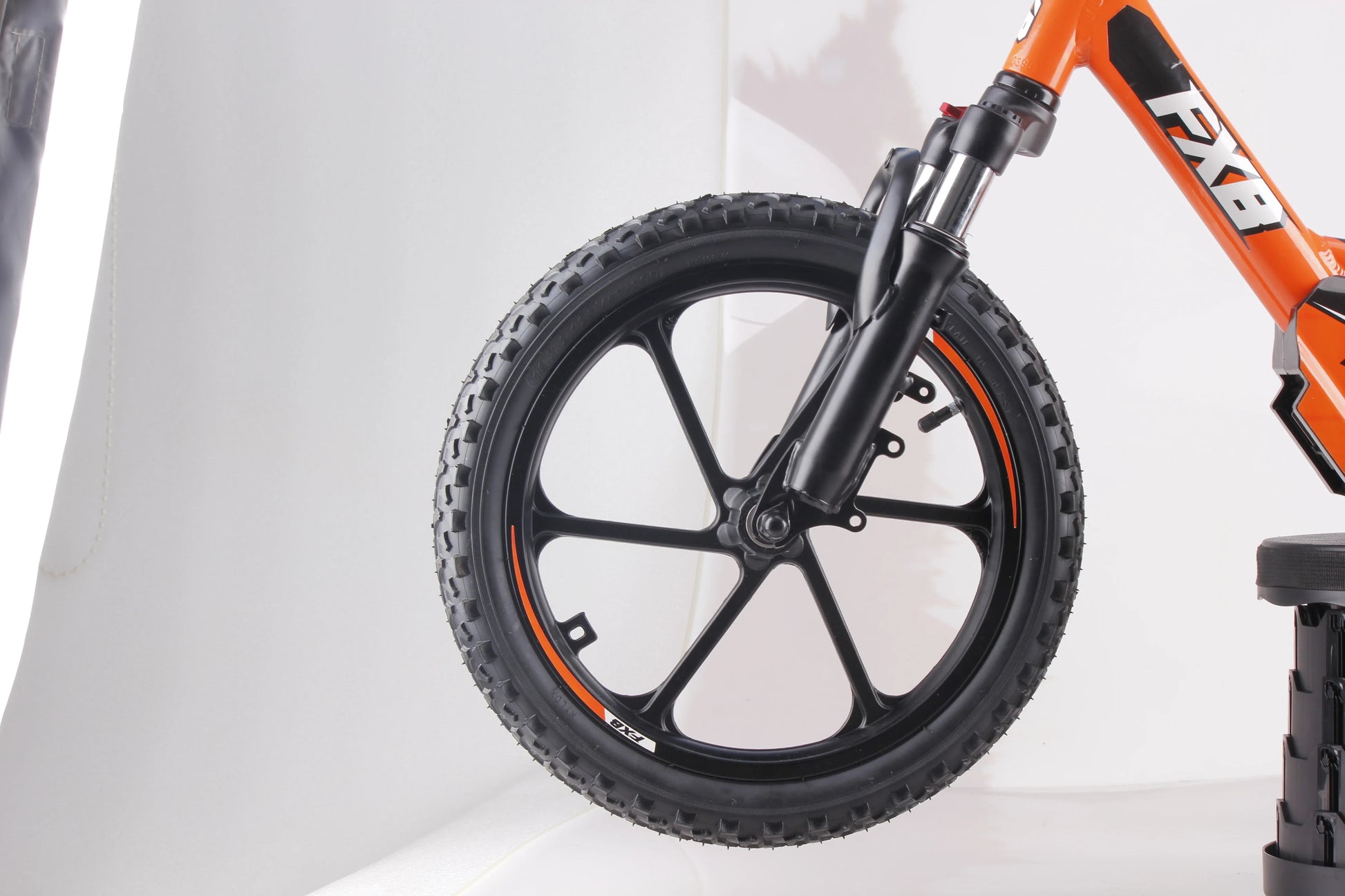 KTX-444307 16-Inch Electric Balance Bike for Kids, Aluminum Alloy Frame, 2-Speed, Disc Brake, 350W Motor