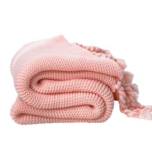 KTX-445203 Multicolor Cotton Towel Sheet for Air Conditioners – Soft, Simple Design for Autumn and Winter