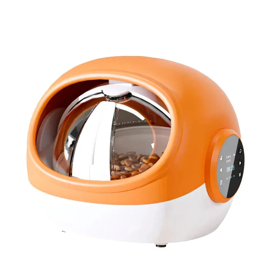KTX-445651 Smart Automatic Cat Feeder with Microchip and Collar Sensor for Wet and Dry Food Dispenser