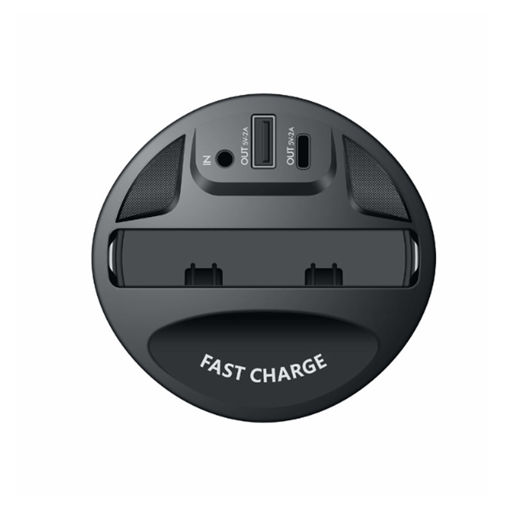 KTX-446099 Car Multifunctional Wireless Charger with Charging Source - Model X8, 12V Input, 5V Output