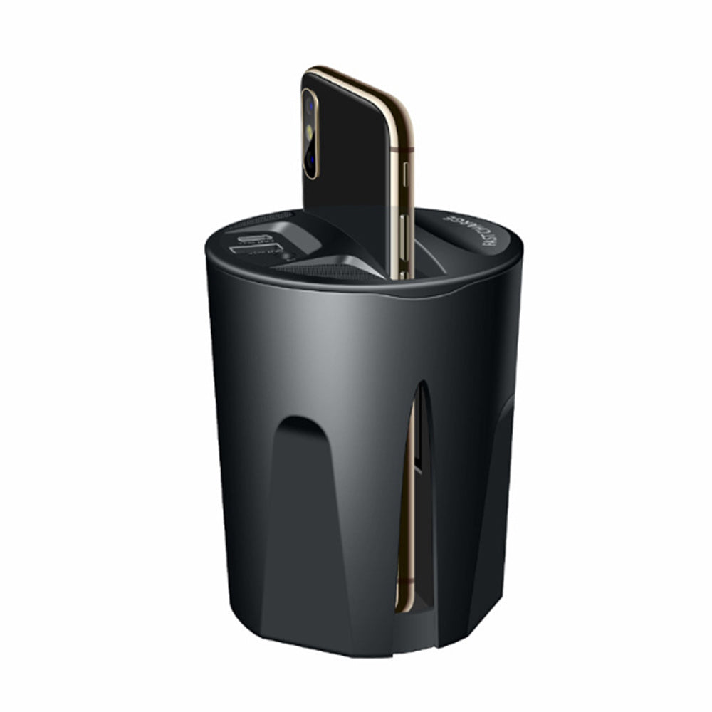 KTX-446099 Car Multifunctional Wireless Charger with Charging Source - Model X8, 12V Input, 5V Output