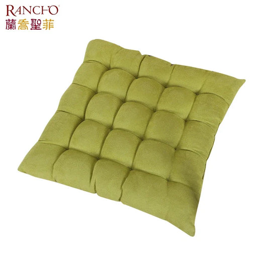 KTX-446547 Square Floor Cushion for Home Office and Outdoor Use - Model LQC003, 100% Polyester Fibre