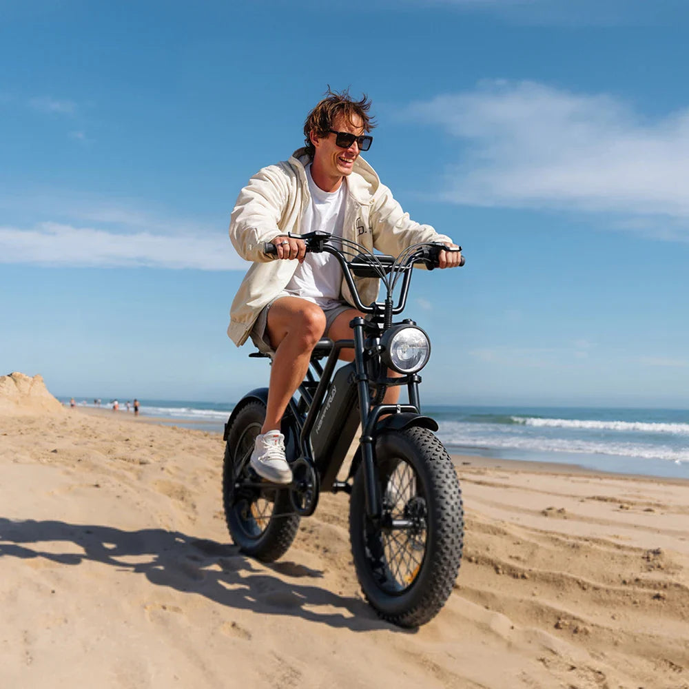 KTX-447123 48V 18AH Electric Cargo Bike - HappyRun Tank G50 City E-bike with Max Speed of 60 km/h