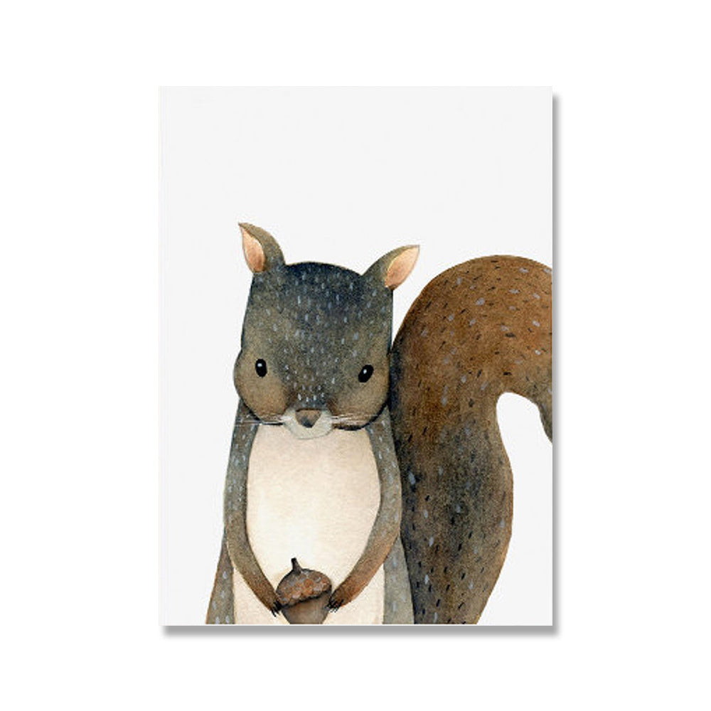 KTX-448019 Modern Canvas Wall Art - Rimless Decorative Spray Painting for Living Room