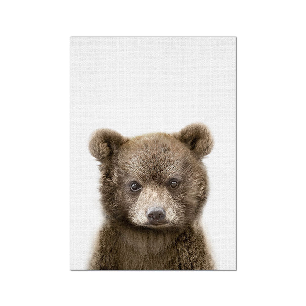 KTX-448019 Modern Canvas Wall Art - Rimless Decorative Spray Painting for Living Room