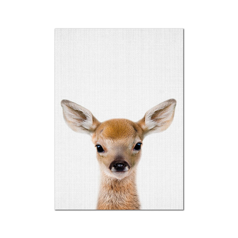 KTX-448019 Modern Canvas Wall Art - Rimless Decorative Spray Painting for Living Room