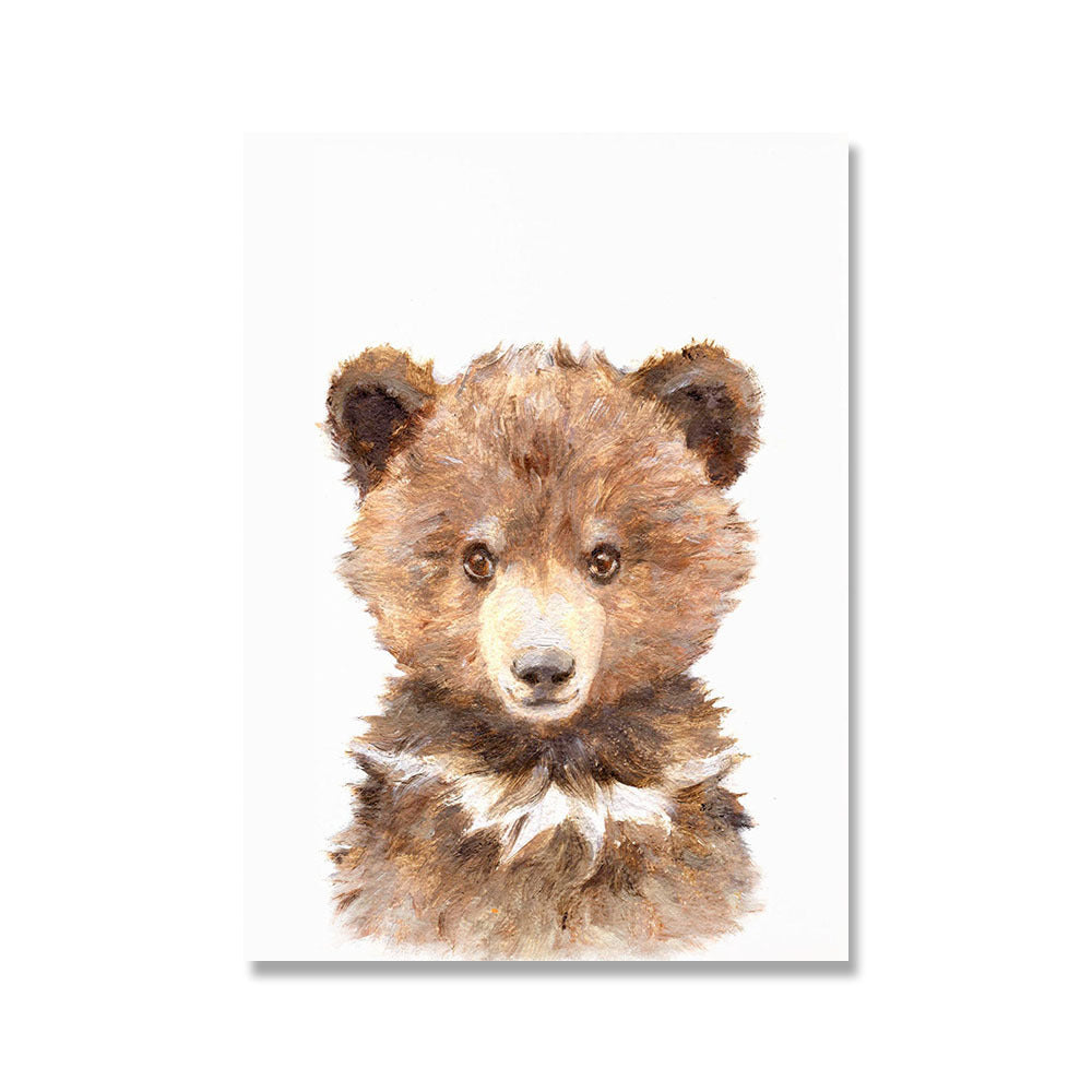 KTX-448019 Modern Canvas Wall Art - Rimless Decorative Spray Painting for Living Room