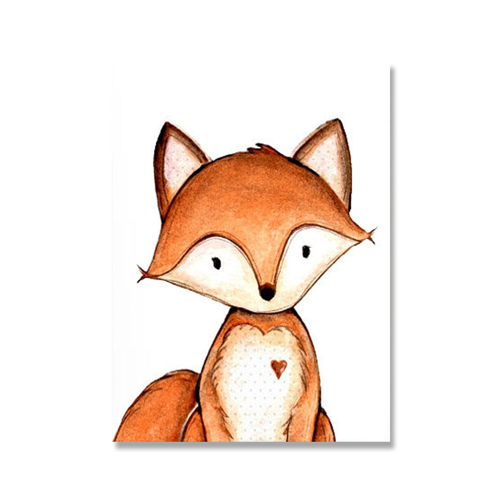 KTX-448019 Modern Canvas Wall Art - Rimless Decorative Spray Painting for Living Room