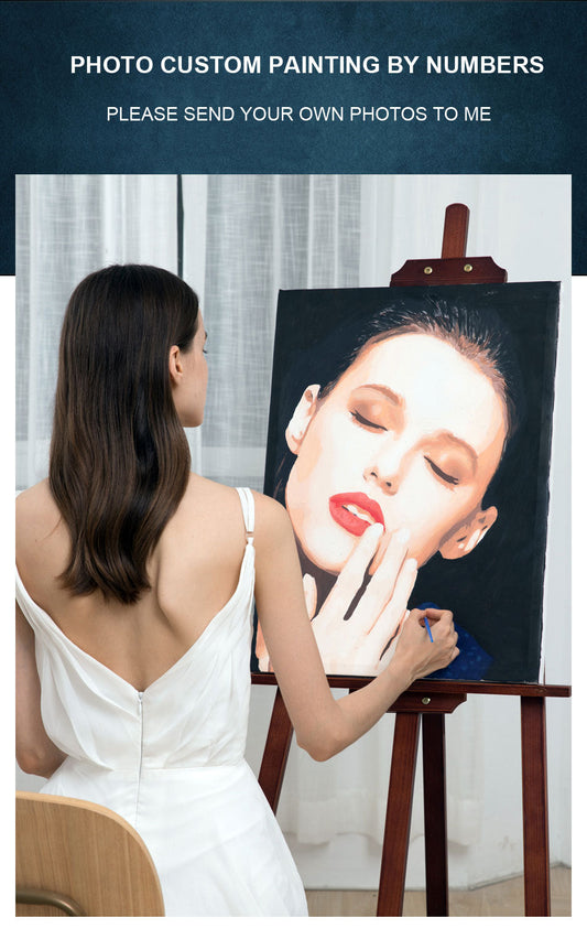 KTX-448275 DIY Handmade Oil Painting Kit - Colorful Heart Design for Birthdays, Valentine's Day, and Couples