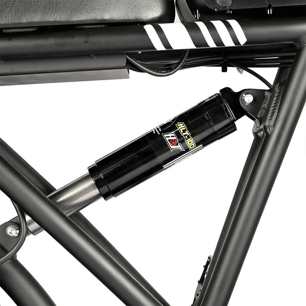 KTX-449043 Folding Electric Mountain Bike 20 Inch 750W Fat Tire with 48V 20Ah Battery and 7-Speed Gears