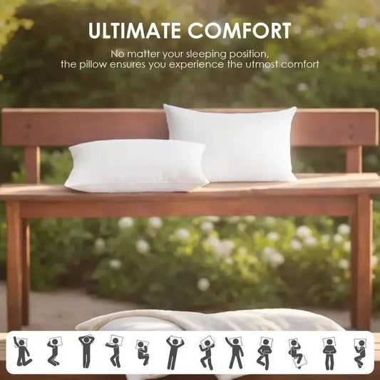 KTX-449299 Adjustable Cotton Throw Pillow with Hypoallergenic Filling and Breathable Cover