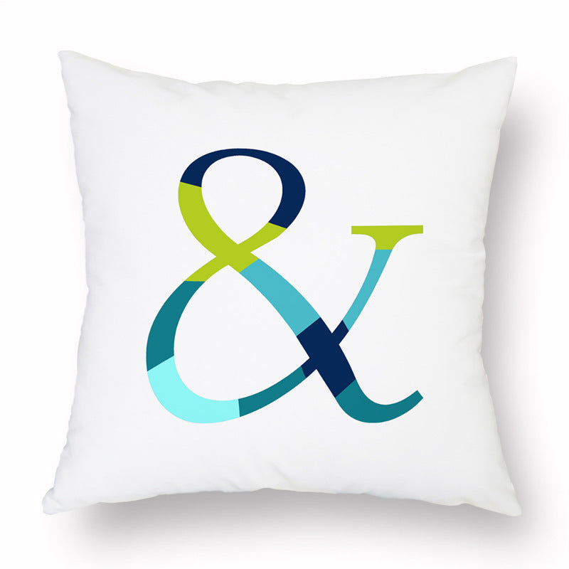 KTX-450323 Stylish Flannelette Cushion Cover, 45cm x 45cm, Soft and Cozy Pillowcase